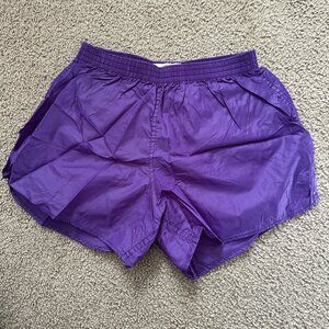 purple Soffe shorts, sz Med